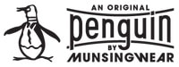 Logo featuring a penguin illustration on the left and the text "An Original Penguin by Munsingwear" on the right.