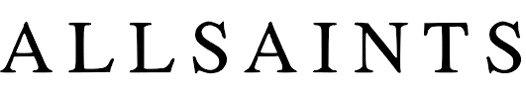 Text logo displaying the word "ALLSAINTS" in capital letters.