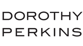 Black text reads "DOROTHY PERKINS" on a white background.