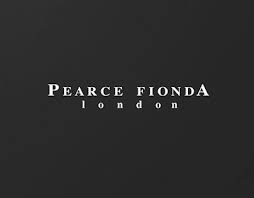 Black background with the text "Pearce Fionda London" in white capital letters.